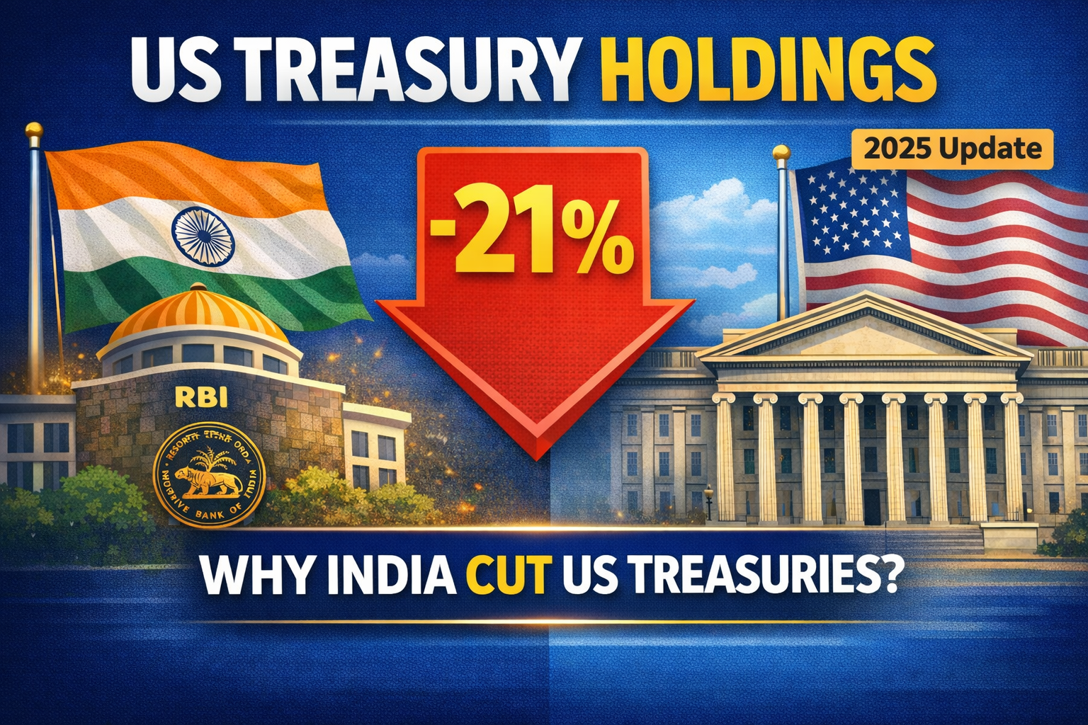 India US Treasury Holdings Reduction